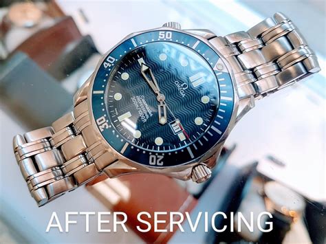 omega seamaster service pris